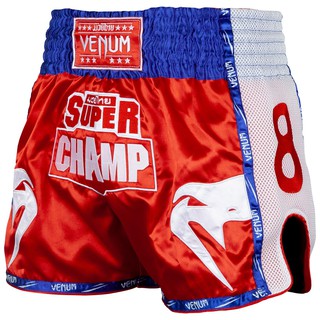 Quần Muay Thai Venum Super Champ Exclusive - Red