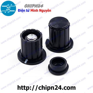 [1 CHIẾC] Núm vặn Biến trở WXD3 Đen (WXD3-13-2W)