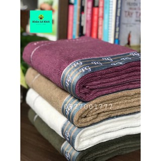 Khăn tắm lớn 70x135cm chính hãng SONGWOL hoạ tiết sang trọng - TG PLATINUM70