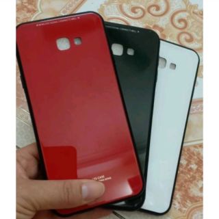 Ốp lưng kính viền dẻo Galaxy J4 Plus 2018 tráng gương
