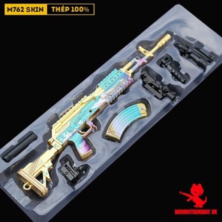 MÔ HÌNH M762 SÓNG THẦN BIỂN SÂU - MÔ HÌNH PUBG TẶNG SCOPE + KỆ