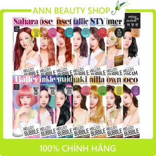 THUỐC NHUỘM TÓC MISE EN SCENE Hello Bubble Foam Color