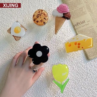 Xj-mobile Giá Đỡ Bong Bóng Điện Thoại Để Bàn Hình Hoa Tulip INS Sáng Tạo Có Thể Thu Gọn