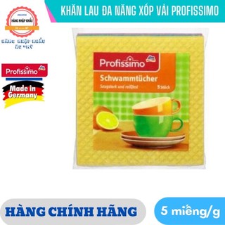 [Siêu Thấm Hút] Khăn Lau Đa Năng Của Đức Profissimo HÀNG CHUẨN ĐỨC, Set 5 Chiếc