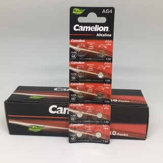 Pin đồng hồ AG4 LR626 377 Camelion vỉ 10 viên