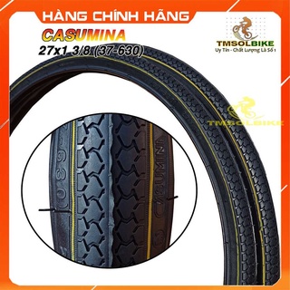Vỏ Xe Đạp 27x1 3/8  (37 - 630)  Cho Xe Đạp Phổ Thông, Lốp Xe Đạp 27x1 3/8 (37 - 630) , Săm Vỏ Ruột Lốp Xe Đạp 27x1 3/8