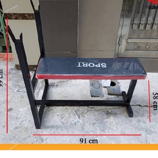 Ghế vớt tạ có thanh đỡ ngang,ghế đẩy tạ Sport ngang, hàng cao cấp, có sẵn