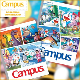 Lốc 5 Quyển Tập học sinh 4 ô ly Campus DOREAMON WONDERLAND 96 Trang