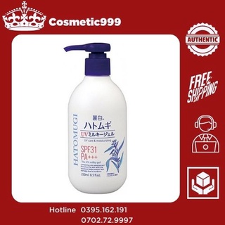 Sữa dưỡng thể hatomugi, Kem body trắng da nhật bản 400ml chính hãng dưỡng ẩm dưỡng trắng da Cosmetic999