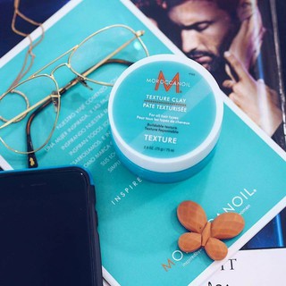 [HÀ NỘI]  Chính hãng 100% Sáp Tạo Kiểu Tóc Moroccanoil Texture Clay 80g
