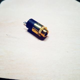 Jack audio 3.5 mm mạ vàng