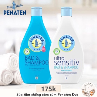 Sữa tắm gội cho bé Penaten 400ml Đức