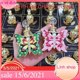dubai [Chính Hãng ] Tinh dầu Dubai MẪU BƯỚM XANH, HỒNG