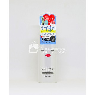 Nước tẩy trang Rosette Sugoff Cleansing Water Nhật Bản mẫu mới nhất vừa về. Tẩy trang Nhật giá rẻ cực hot. Bà bầu OK