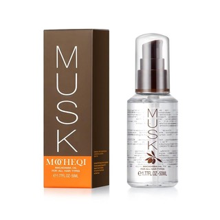 Tinh Dầu Dưỡng Tóc Phục Hồi Hư Tổn Siêu Mềm Mượt Musk Mocheqi Macadamia Oil 50ml
