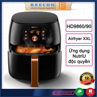 Nồi chiên không dầu Philips HD9860/90 size XXL bản Châu Âu