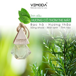 Tinh dầu treo xe ô tô cao cấp Vemoda dung tích 8ml - hương Cỏ thơm the mát