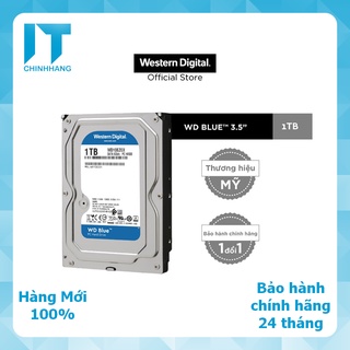 Ổ Cứng Gắng Trong HDD WD 1Tb SATA 3 BLUE (WD10EZEX) - Hàng Chính Hãng