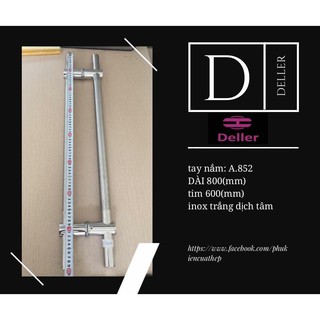 Tay nắm cửa kính dài 800mm - A852-80