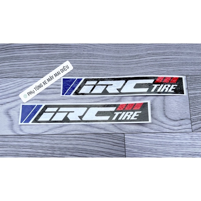 TEM DÁN PHUỘC TRƯỚC IRC (2 miếng)