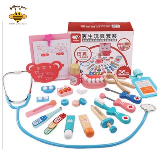 Đồ chơi bác sĩ bằng gỗ 24 chi tiết