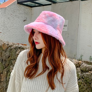 Mũ Giữ Ấm Mùa Đông Phối Lông Nhiều Màu Sắc Đa Dạng