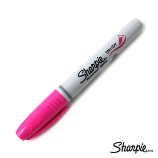 Bút lông dầu ngòi cọ Sharpie Brush Tip - Pink (Màu hồng)