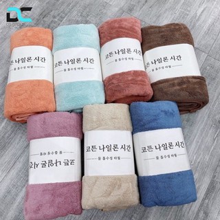 Khăn tắm Hàn Quốc chất liệu vải cotton siêu mềm mại thân thiện với da