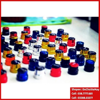 Ốc chụp chân kiếng màu Nhôm cnc