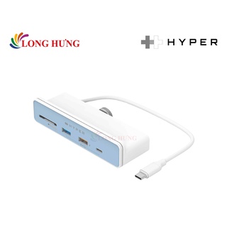 Cổng chuyển đổi HyperDrive 6-in-1 USB-C Hub HD34A8 - Hàng chính hãng