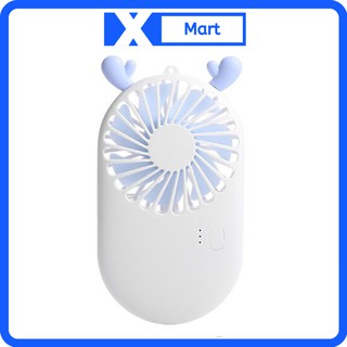 Quạt cầm tay mini Pocket có đế dẹp dễ thương