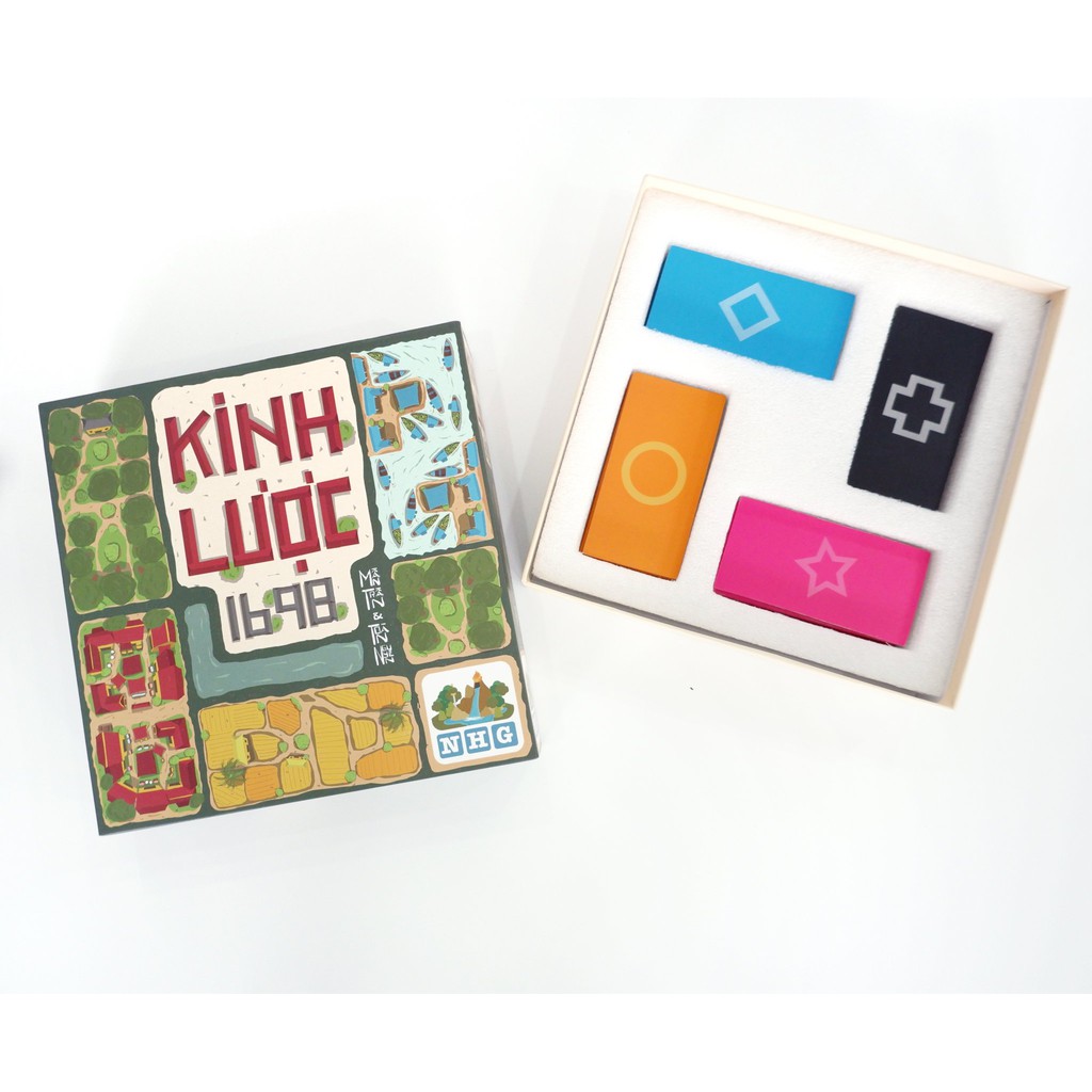 [CHÍNH HÃNG] - Board Game Kinh Lược  - Ngũ Hành Game - BOARDGAME VĂN HÓA VIỆT NAM, CHIẾN THUẬT