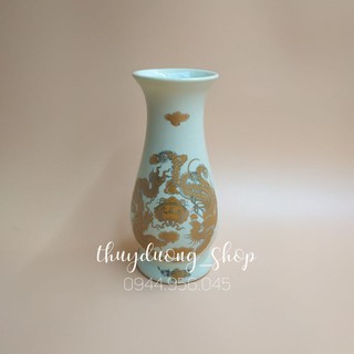 Lọ hoa thờ màu ngà