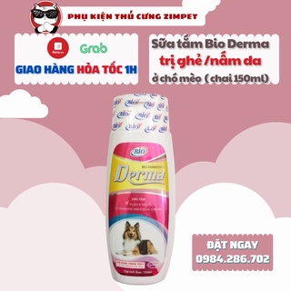 Sữa tắm Bio Derma trị ghẻ, nấm ở chó mèo - chai 150ml