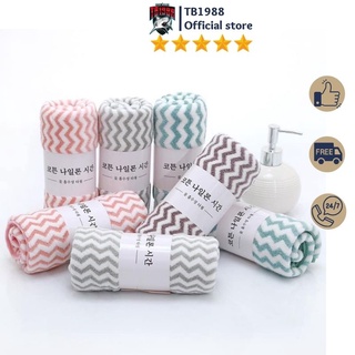Khăn mặt lông cừu xuất Hàn kích thước 30*50cm