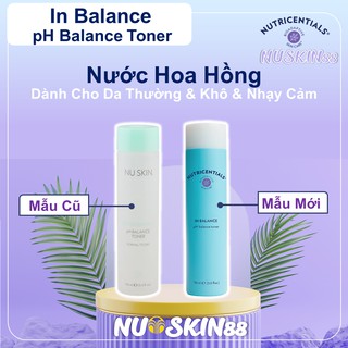 Nước Hoa Hồng Dành Cho Da Thường/ Khô/ Nhạy Cảm In Balance pH Balance Toner