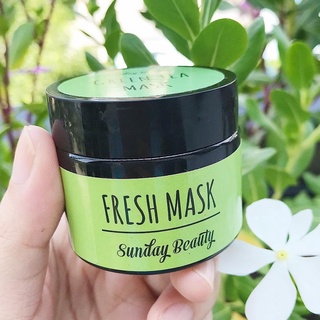 Mặt nạ trà xanh đất sét ngừa mụn se  mụn Fresh Mask thiên nhiên Sunday Beauty