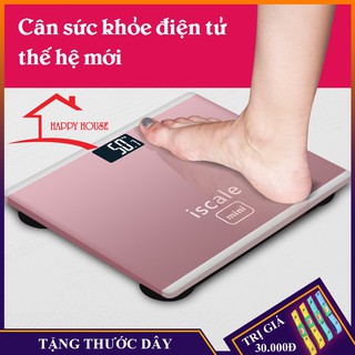 Cân điện tử thay pin, cân sức khỏe gia đình, bảo hành 12 tháng, lỗi đổi mới trong 7 ngày đầu nhận hàng