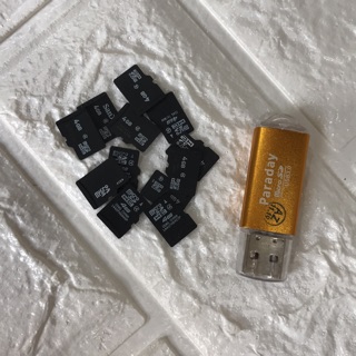 Combo 10 Thẻ Micro SD 4Gb Tặng Đầu Đọc Thẻ SD