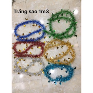 Combo 10 dim tuyến Trăng Sao Cao Cấp loại 1,3 m_ dây trang trí