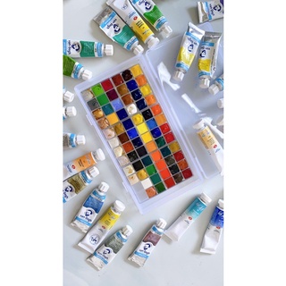 Set mix 70 màu WhiteNights và Vangogh màu nước cao cấp 0.5ml