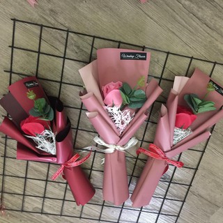 Hoa Kỷ Yếu tặng lễ tốt nghiệp - Hoa hồng sáp vĩnh cửu 1 bông