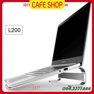 Giá Đỡ Laptop - Macbook Kiêm Kê Tản Nhiệt Nhôm L200, L210 Cao Cấp, Từ Hợp Kim Nhôm Chắc Chắn.