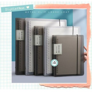 [Mã 155LIFESALE giảm 8% đơn 99k] SỔ A4 ( 30 LỖ)/B5 ( 26 LỖ)/A5 ( 20 LỖ) CÓ DÂY CHUN GÀI