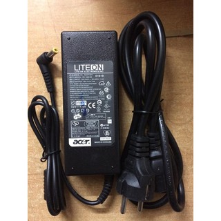 Sạc Laptop Acer 19V–3.42A/ 19V 4.7A Chân Thường (Kèm Dây Nguồn) - Sạc Acer 19v
