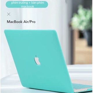 Vỏ bọc bảo vệ máy tính xách tay với màu xanh bạc hà đáng yêu cho Apple MacBook Pro 13 15 Inch A1465 A1370 A1534  A1931 A1466  A1369 A1502  A1425 A1278 A1706  A1988 A2159 A1708 A1398 A1707 A1990 A1932