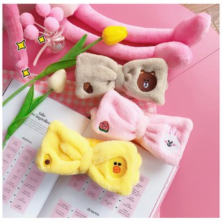 Băng đô bờm tóc nơ Line