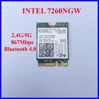 Card wifi AC 7260 dành cho laptop pc có khe wifi M2