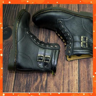 Giày nam cổ lửng da bò cao sneaker da bò