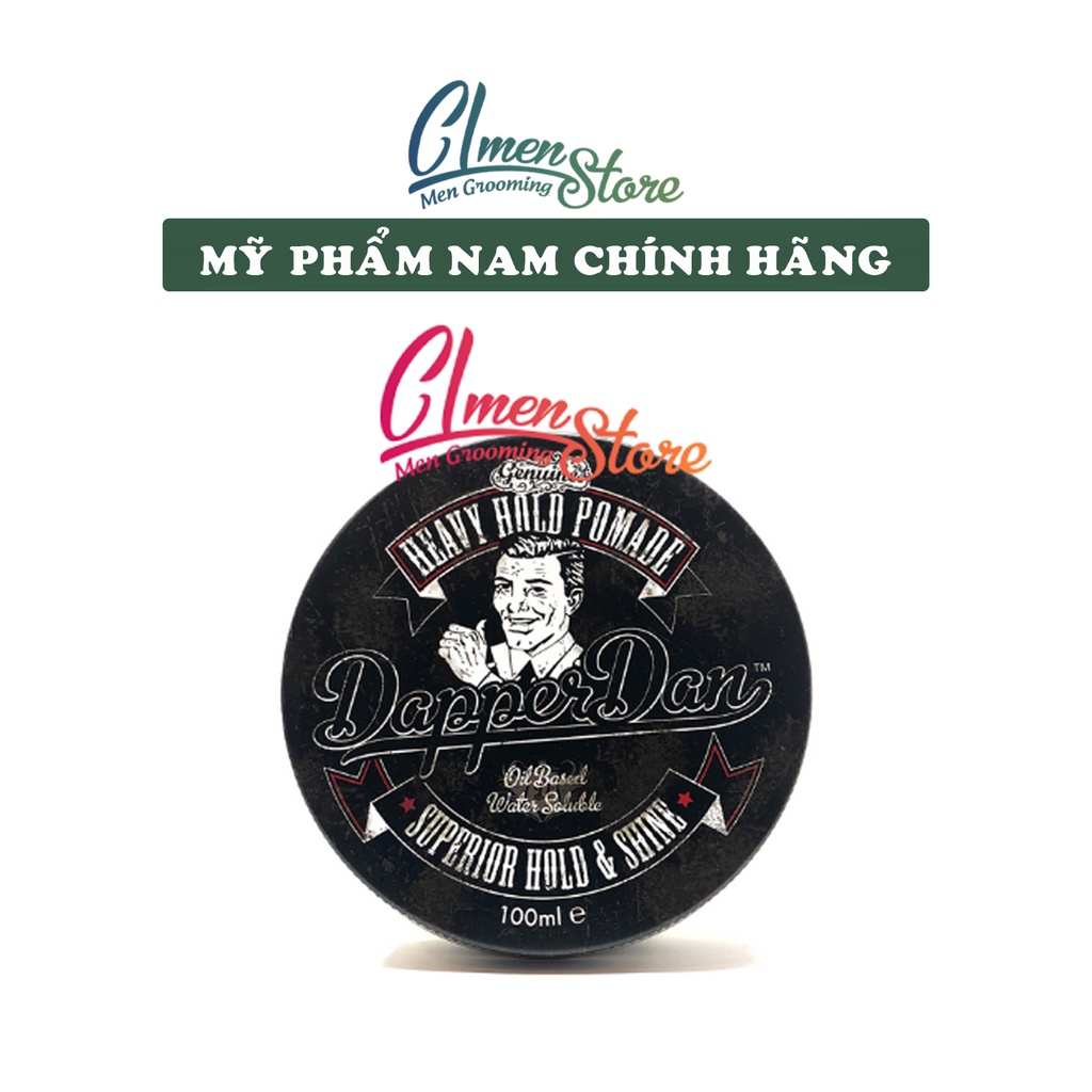 Tạo kiểu tóc Dapper Dan Heavy Hold Pomade